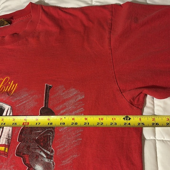 NFL (Nutmeg) - Kansas City Chiefs Locker Room T-Shirt 1990s X-Large - Picture 7 of 11